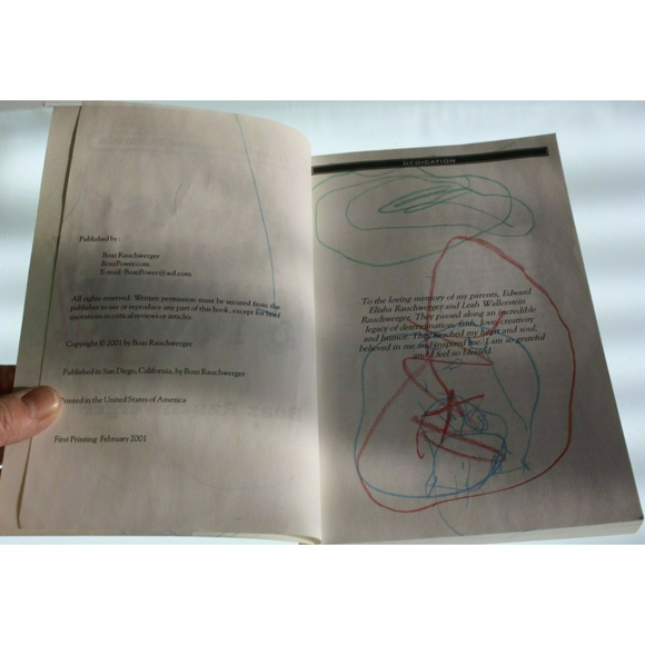 HOW TO MASTER PROSPERITY & POWER by BOAZ RAUCHWERGER - SIGNED 1ST EDITION RARE - Picture 5 of 6